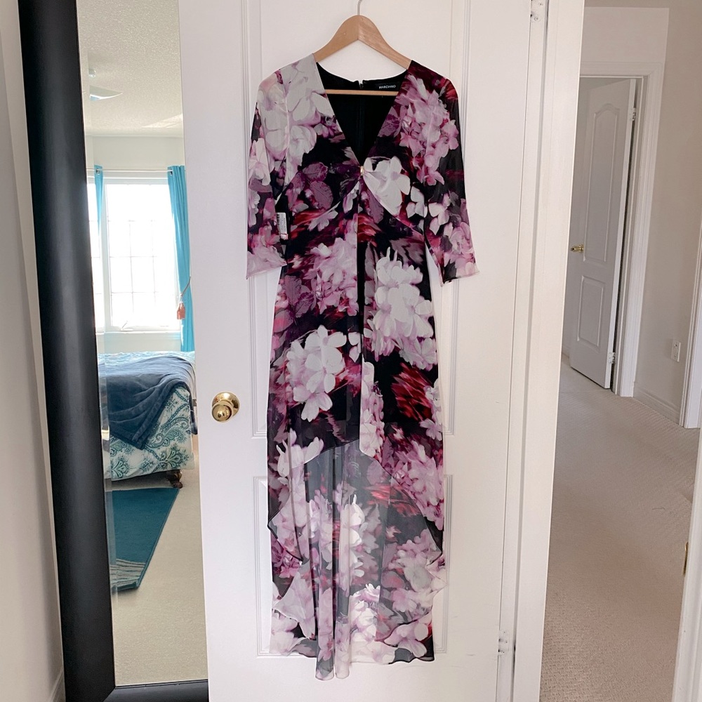 **NEW MARCIANO FLORAL DRESS**